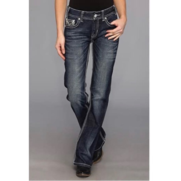 rock and roll cowgirl boyfriend jeans